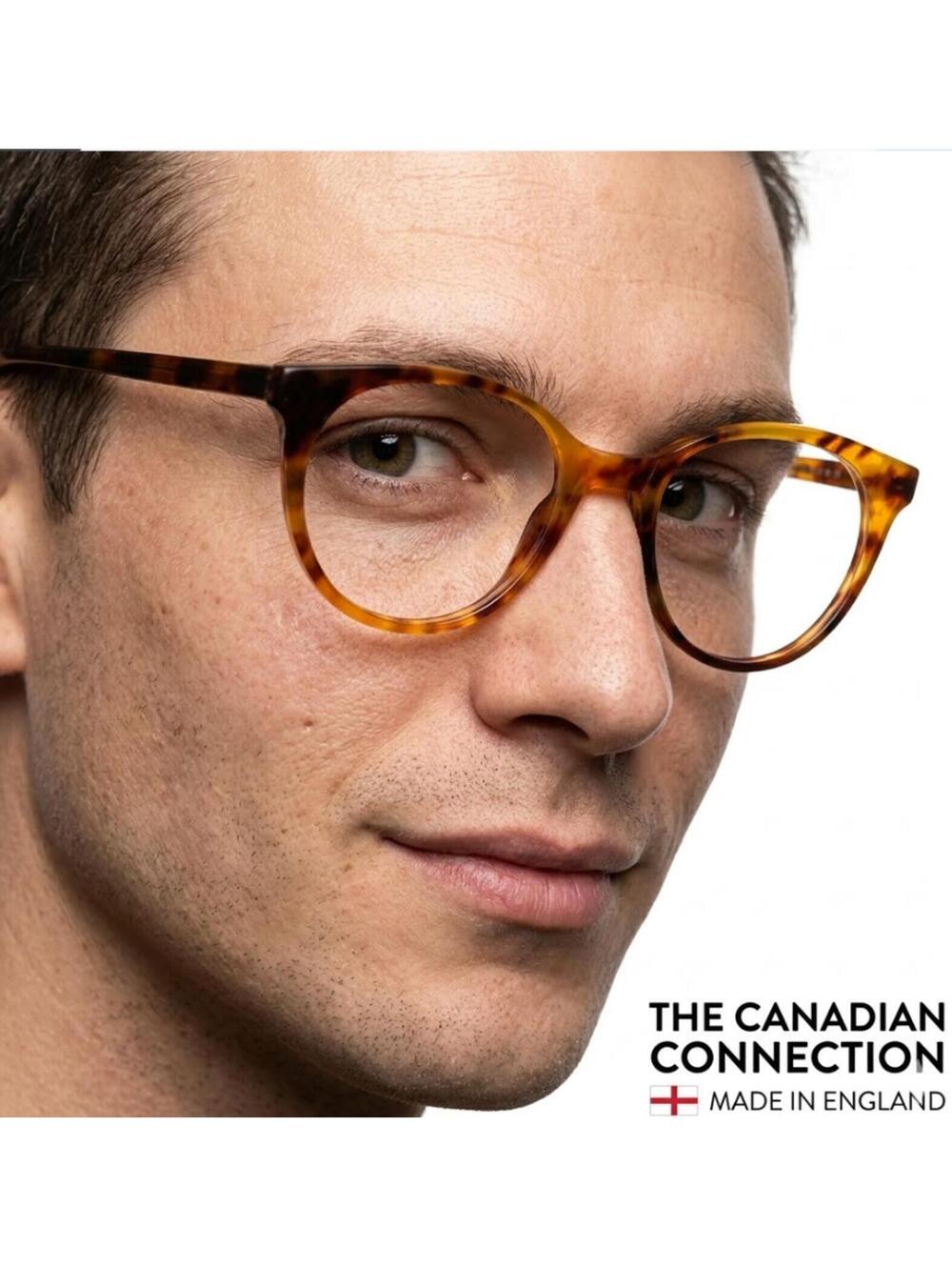 The Canadian Connection 023 Eyeglasses U.K. | Tortoise Oval